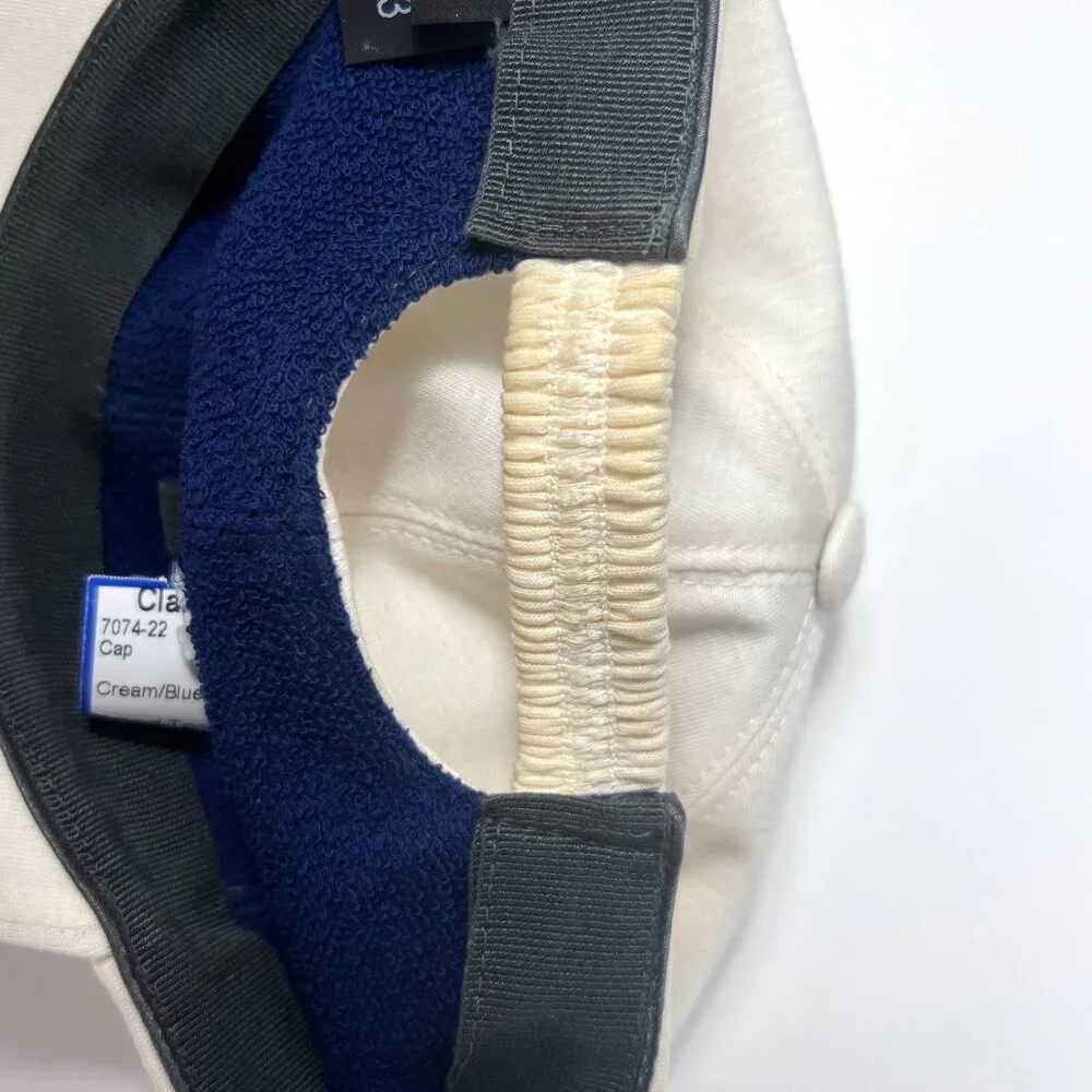 Z ZEGNA TECHMERINO 100% Wool,‎ Cream Baseball Cap Size L, Made in Italy